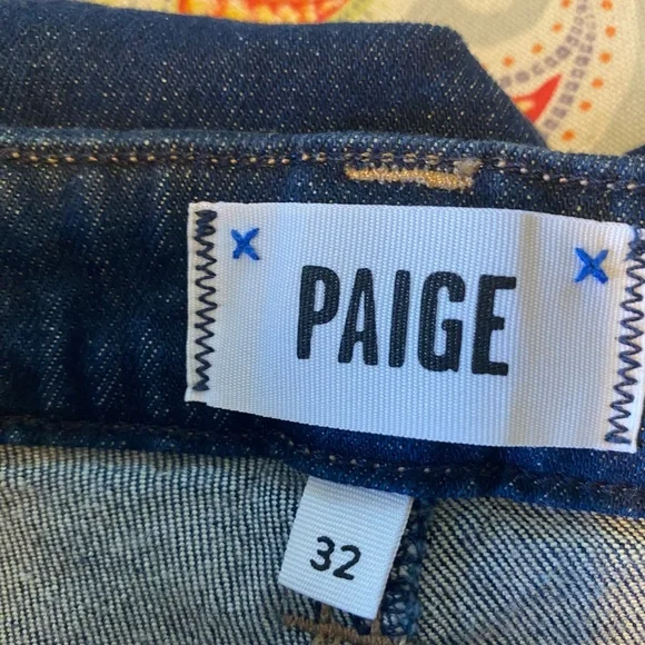 Paige Leenah Slim Wide-Leg Denim Jeans - Picture 5 of 10